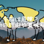 牛脂は危険⁈無料はなぜ？賞味期限やケンネ脂との違い。