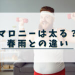 マロニーは太る？春雨のカロリーや春雨との違いを紹介